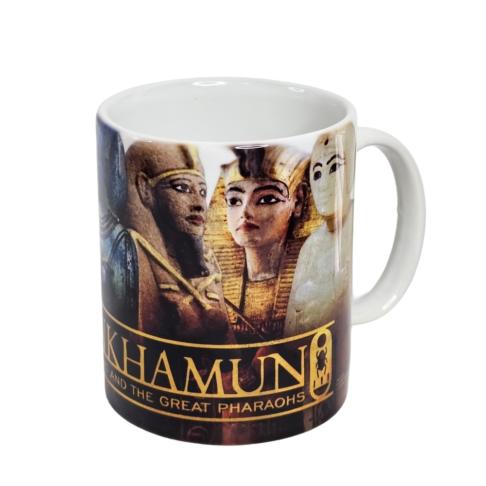 Tutankhamun The Golden King And Great Pharaohs Coffee Mug Cup Museum Exhibit New